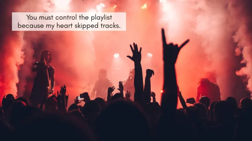 Funny Music Festival Pick Up Lines