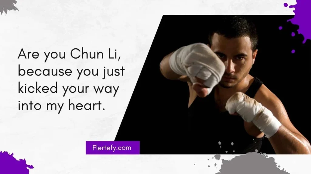 Funny Street Fighter Pick Up Lines