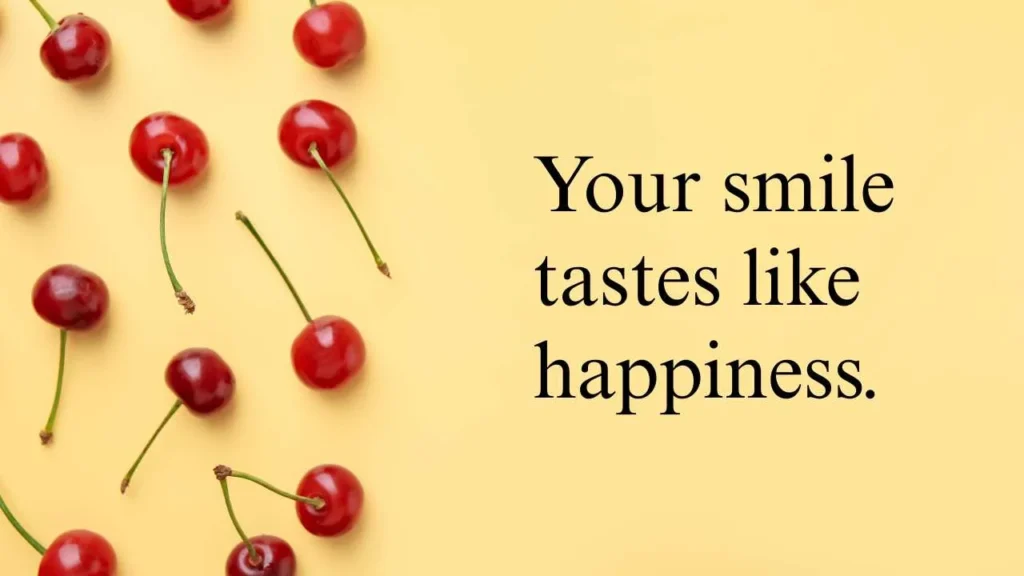 Short Cherry Pick Up Lines