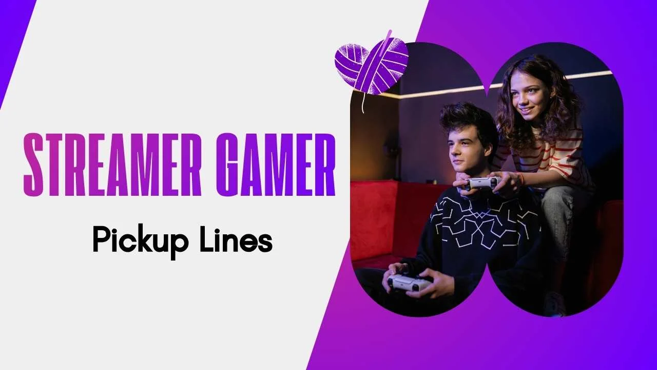 Streamer Gamer Pick Up Lines