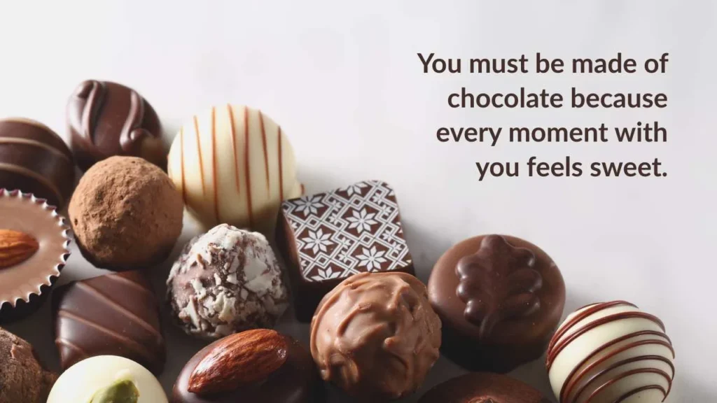 Sweet Chocolate Pick Up Lines