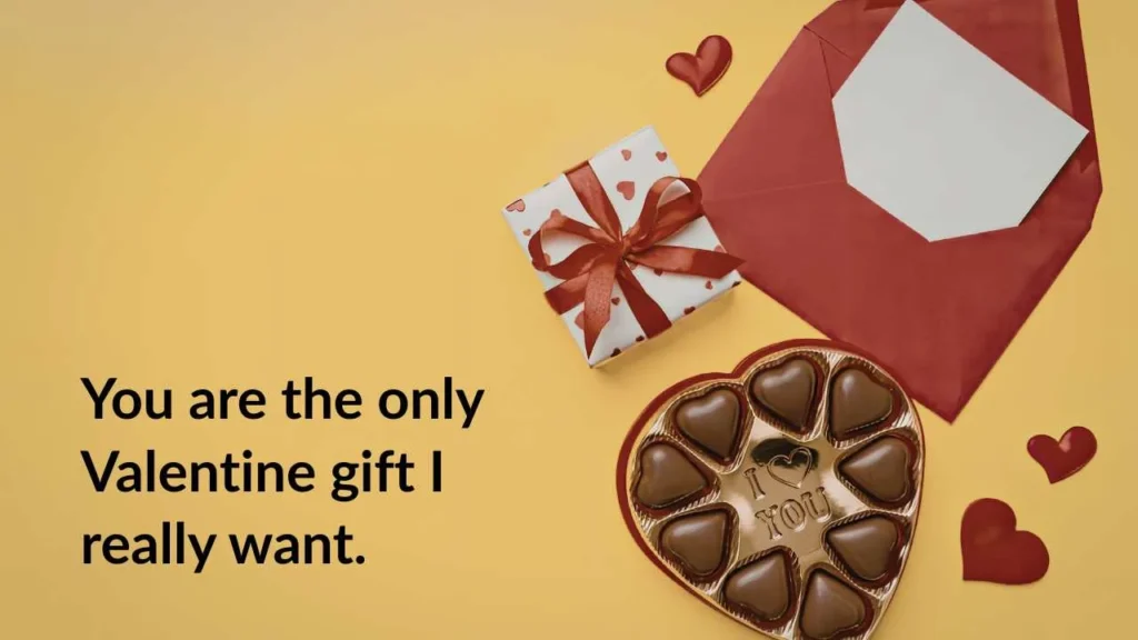 Valentine Chocolate Pick Up Lines