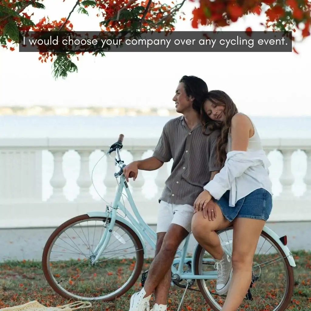 Bike Rider Pick Up Lines For Her