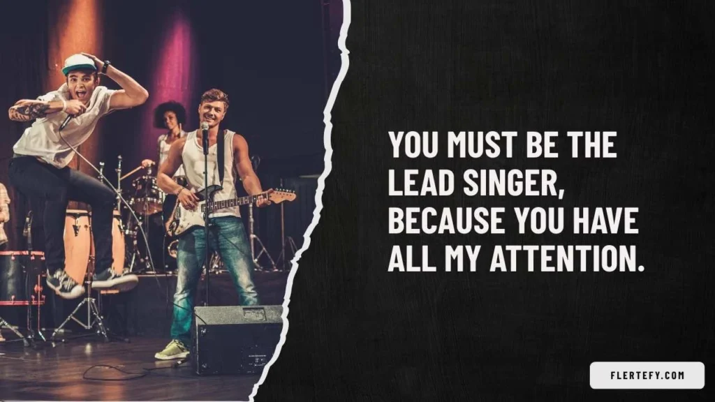 Boy Bands Pick Up Lines for Him