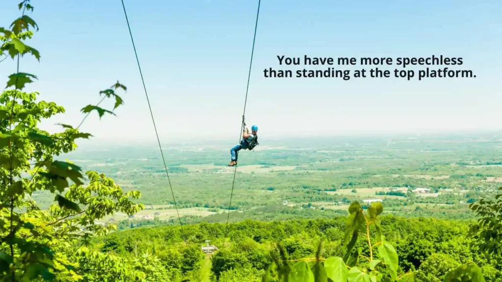 Flirty Zipline Pick Up Lines