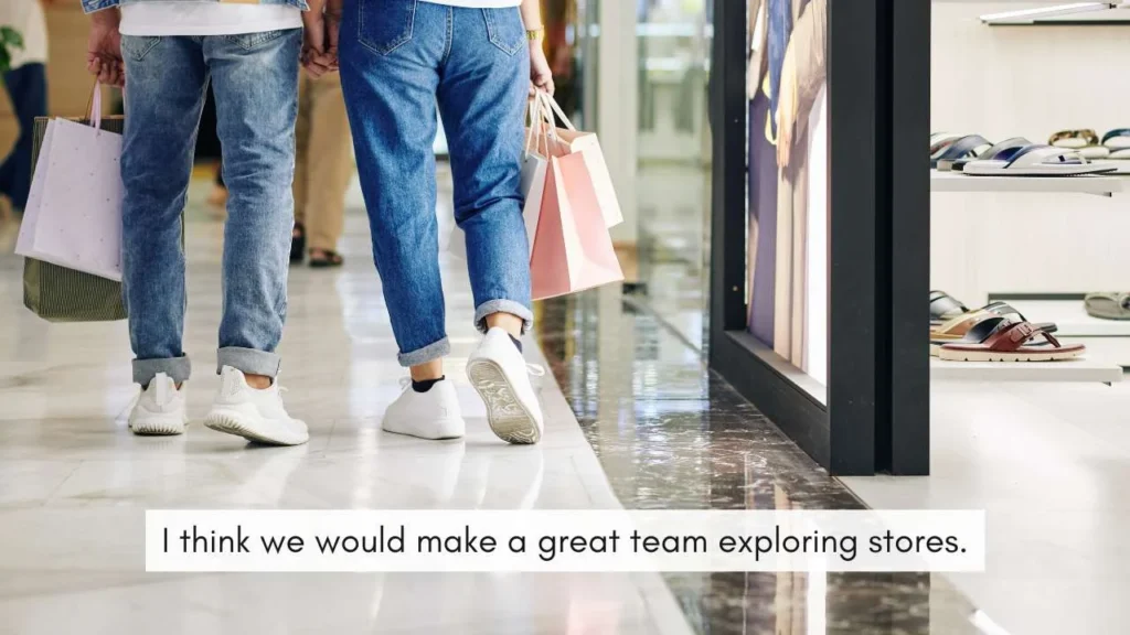 Pick Up Lines For A Shopping Date