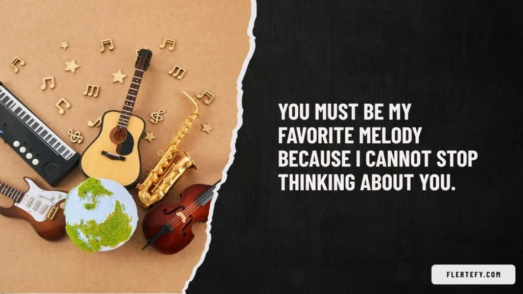 Cute Music Instrument Pick Up Lines