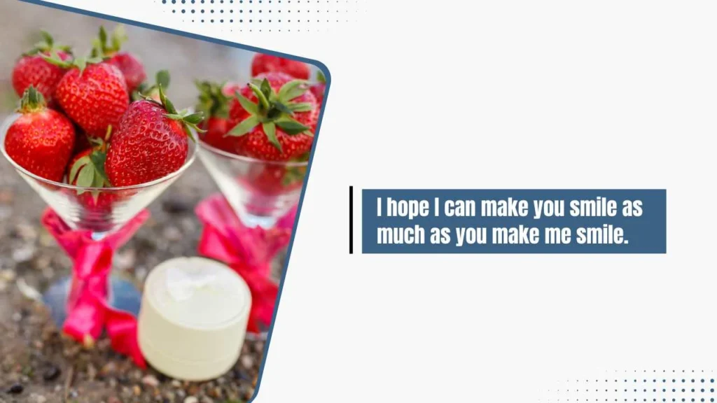 Flirty Strawberry Pick Up Lines