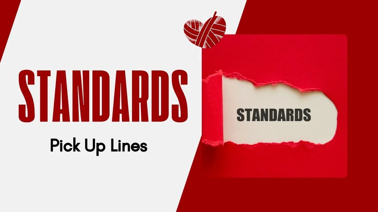Standards Pick Up Lines