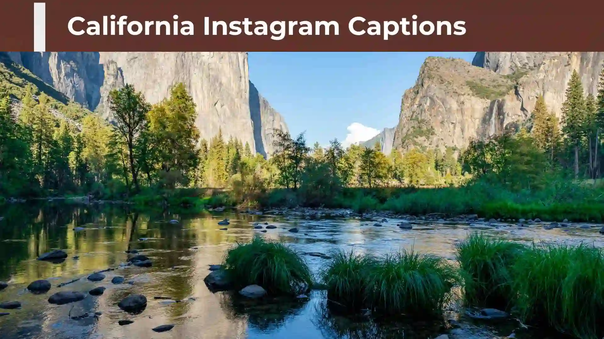 California Instagram Captions