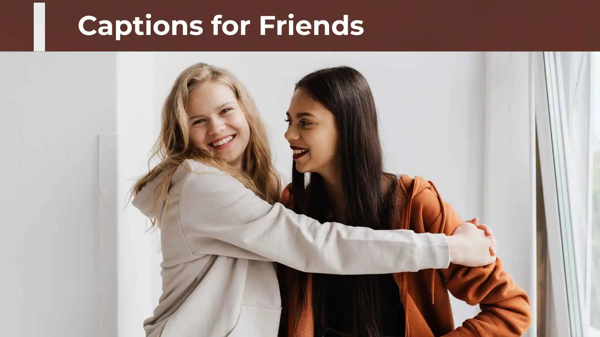 Captions for Friends