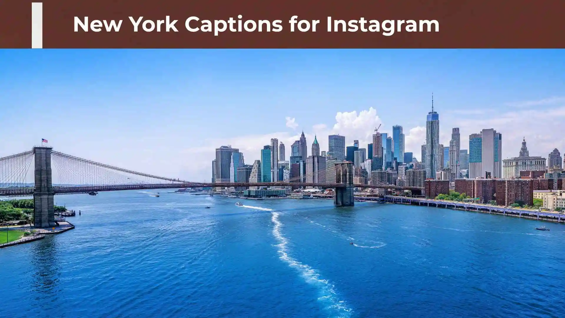 New York Captions for Instagram