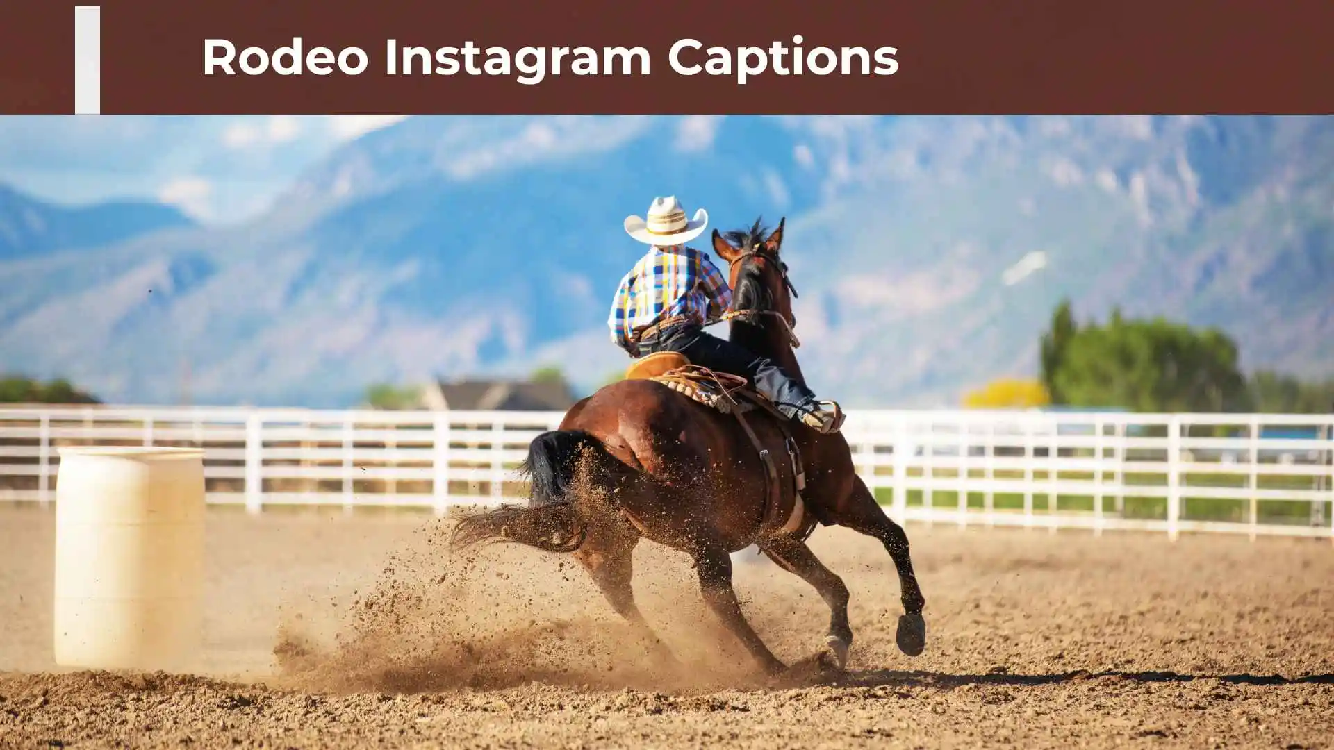 Rodeo Instagram Captions