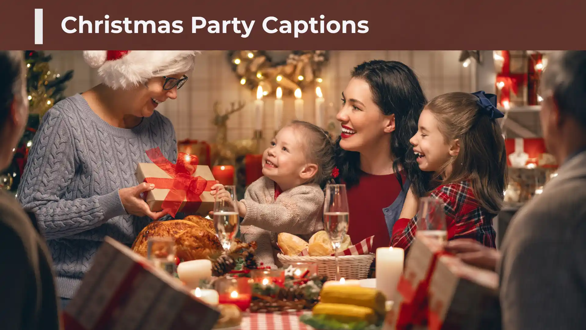 250+ Christmas Party Captions for Instagram That Make Every Moment Merry