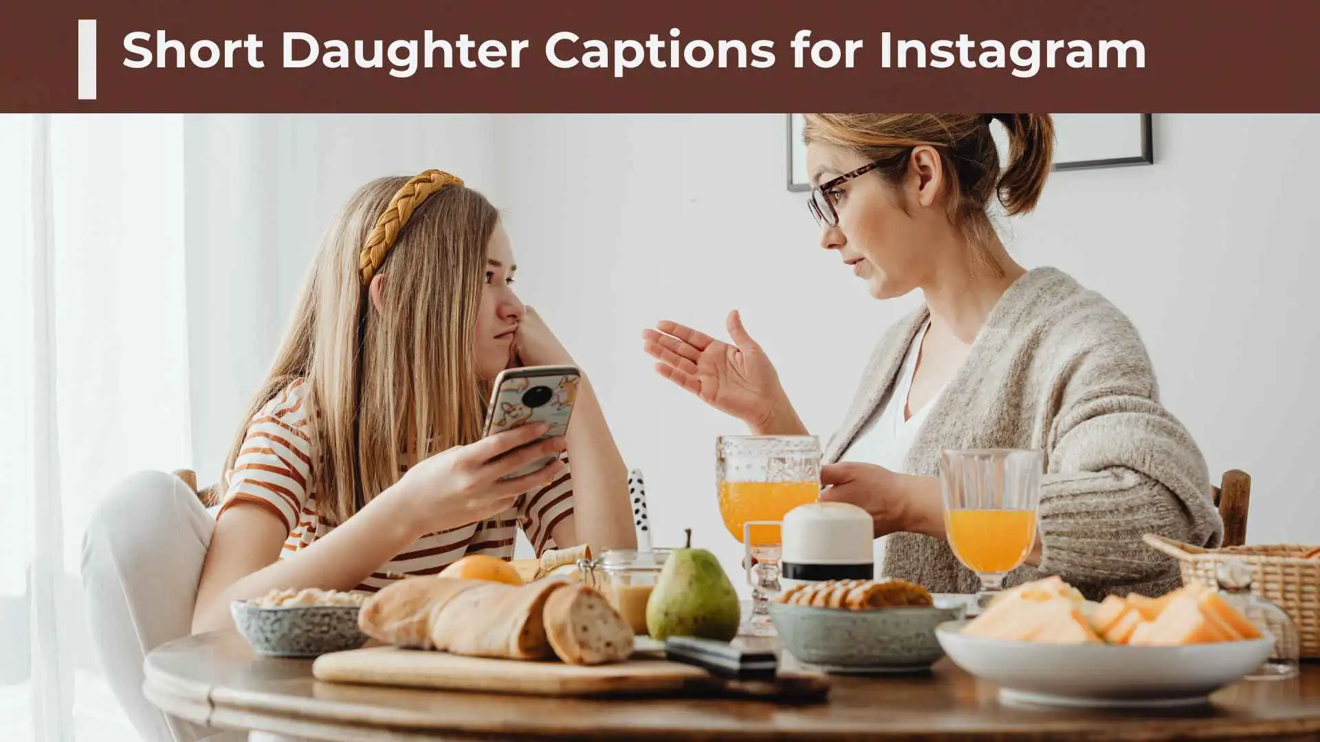 Short Daughter Captions for Instagram