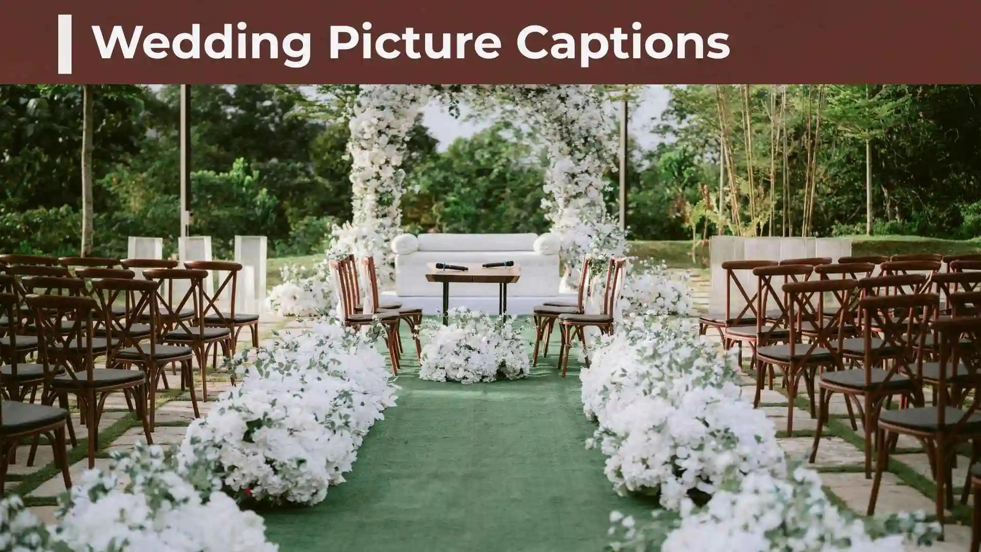Wedding Picture Captions: Romantic, Short, Funny, and Beautiful Ideas
